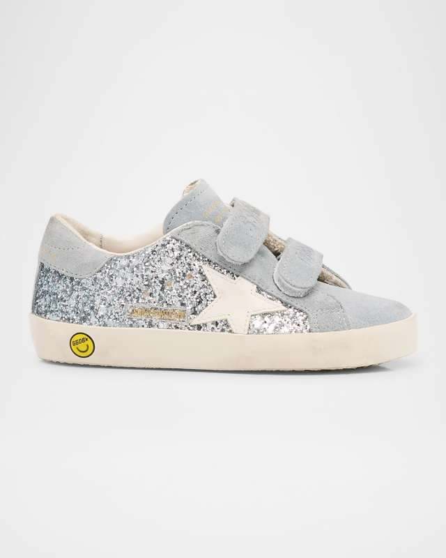 Girl's Old School Ombre Glitter Shoes, Toddler/Kids